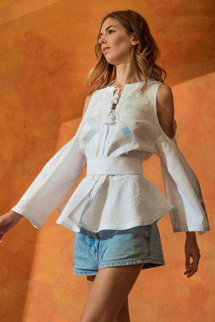 Inka Blouse in White