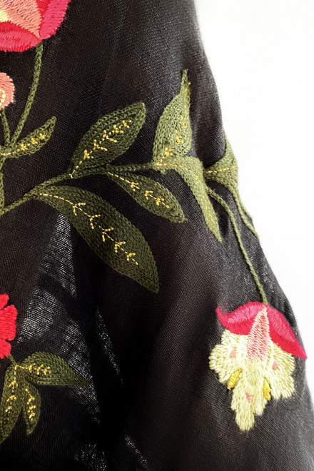 Pre-loved Flora Blouse in Black