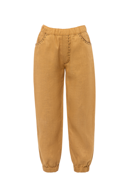 Leo Pants in Beige