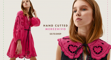 Braille Short Dress in Orange